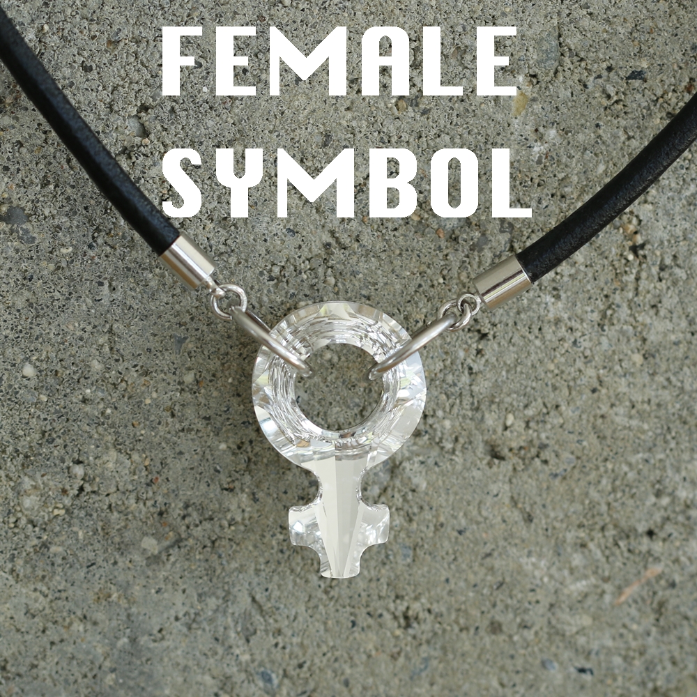 Náhrdelník s FEMALE SYMBOL SWAROVSKI